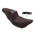 Rider Passenger Seat Front Rear Cushion Red Fit For Fl Touring Models 2008-2023