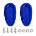 Blue mirror delete blanking block off plates fits BMW S 1000 RR 2020-2023