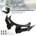 Front Fairing Wing Beak Shell Cover For Kawasaki ZX4R ZX4RR ZX25R 22-24 Black