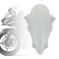 Windshield Windscreen for Kawasaki ZX-25R 2020-2023 ZX-4R/ZX-4RR 2023- Gray