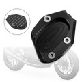 Kickstand Enlarge Plate Pad fit for speed twin 1200 19-21 thruxton 1200/R 16-19 BLK