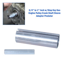 3/4" To 1" Step Key Crankshaft Sleeve Adapter - For Predator & Other Small Gas Engines (7HP) - Stainless