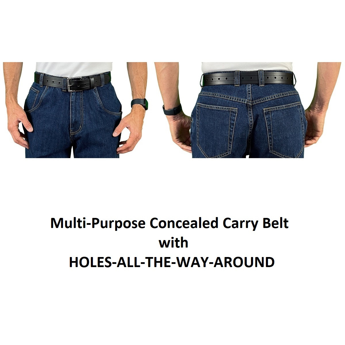 CCW Breakaways MultiPurpose Concealed Carry Black Belt