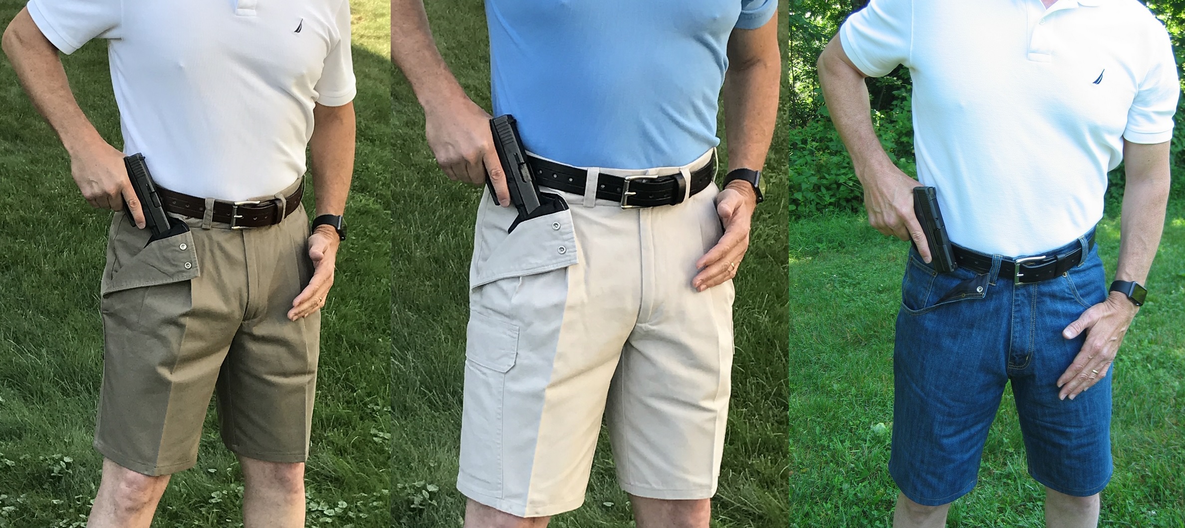Concealed Carry Shorts are Perfect for Summertime Comfort