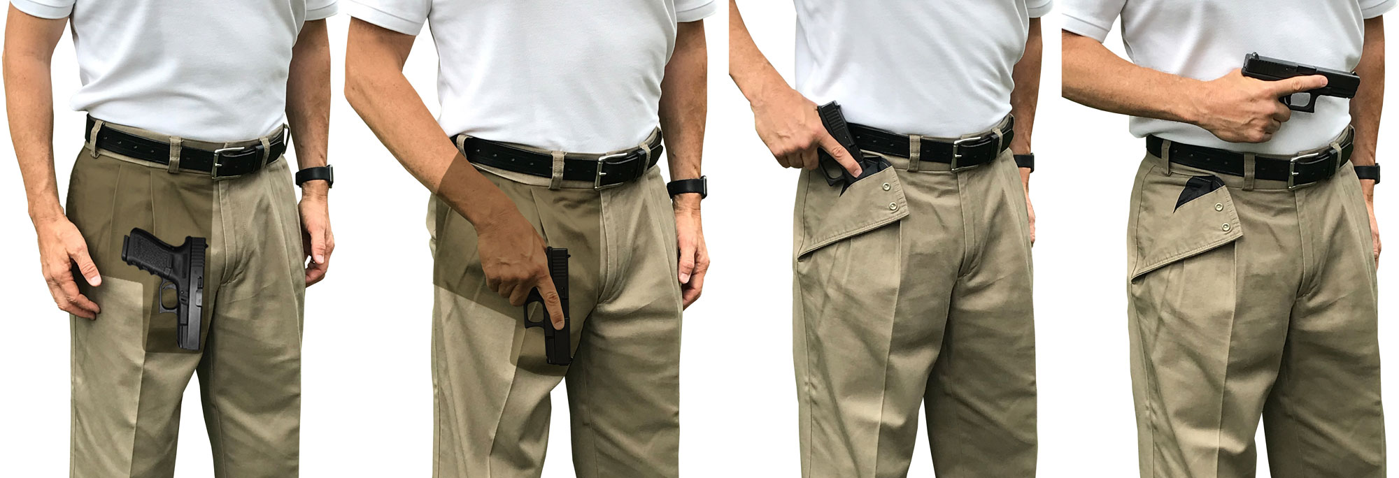 Concealed Carry Holsters and Concealed Carry Pants Comfortable Deep Fast