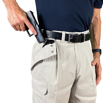 Black Concealed Carry Cargo Shorts