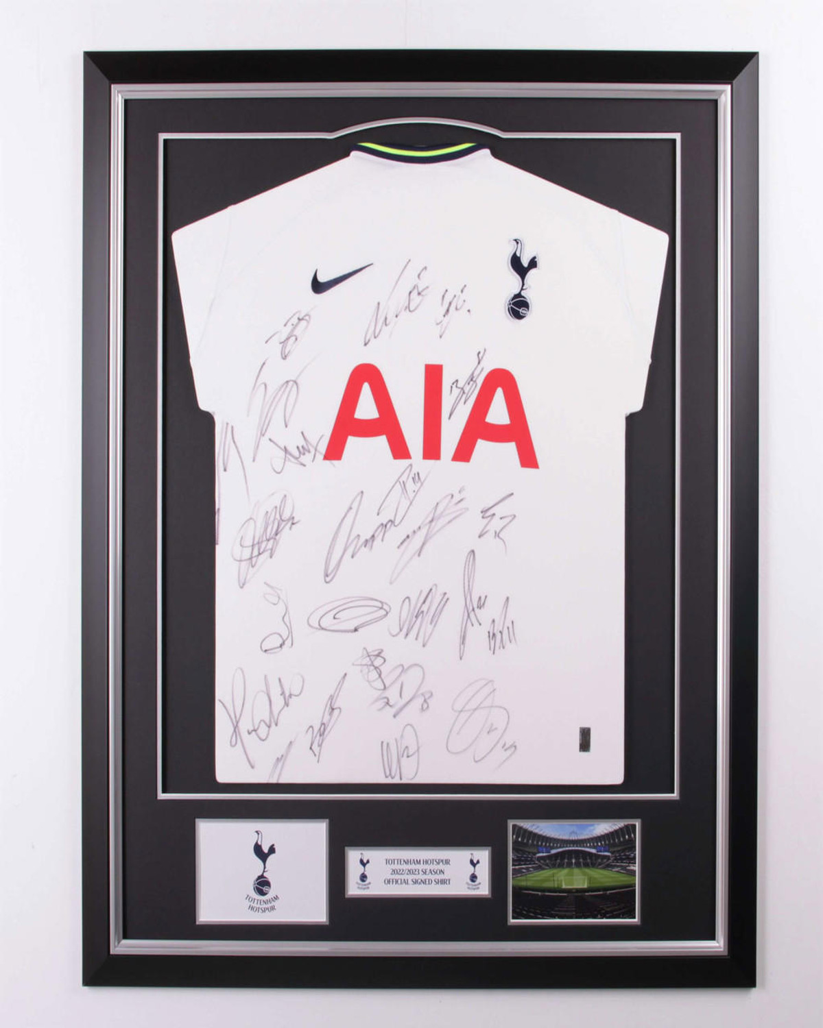 Squad Signed Tottenham Hotspur Shirt 2010-11 Home [20 Autographs] – The  Vault