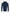 Spurs Mens Retro Crest 1/4 Zip Navy Hoodie