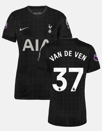 トッテナムホットスパー23-24シーズンゲームシャツ VAN DE VEN37 トッテナムホットスパー23-24シーズンゲームシャツ VAN DE VEN37