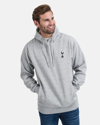 Men's Tottenham Hotspur Cream Fashion Pullover Hoodie Size: 3XL