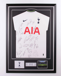 Tottenham Hotspur 2013/14 signed shirt with club certificate of