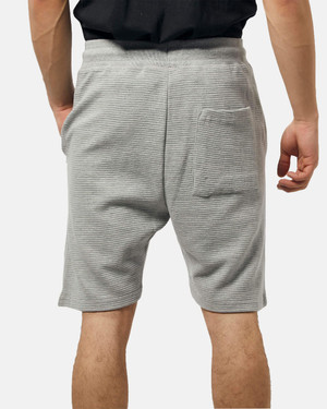  Spurs Mens Stripe Textured Shorts 