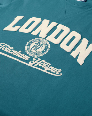 London Range Spurs Mens London Varsity Green T-Shirt 