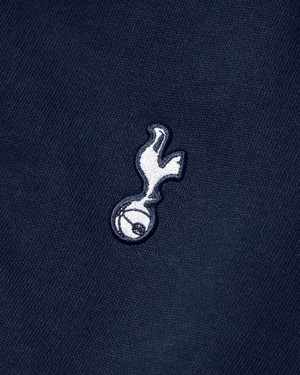 Spurs Womens Essential Full Zip Navy Hoodie