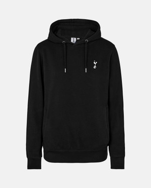Spurs Womens Essential Black Hooded Top