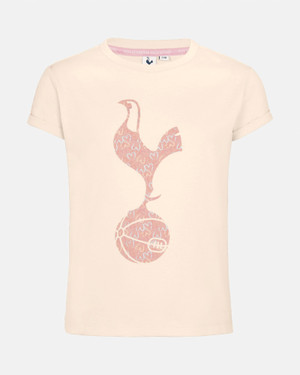Spurs Kids Cockerel Hearts T-Shirt