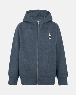 Spurs Kids Essential Full Zip Blue Hoodie