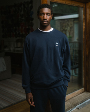 Spurs Mens Essential Navy Sweatshirt