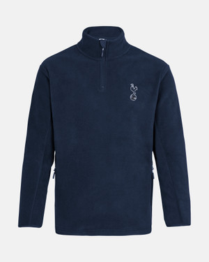 Spurs Mens Polar Fleece 1/4 Zip Sweatshirt
