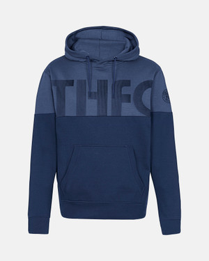 Spurs Men THFC Colour Block Navy Hoodie