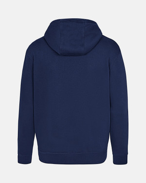 Spurs Mens Colour Block Zip Through Navy Hoodie