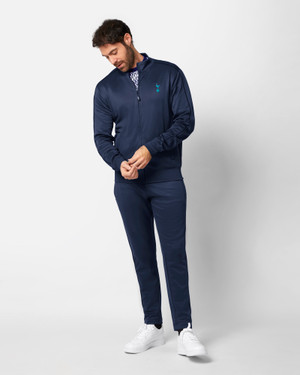Spurs Mens Navy Tricot Pants