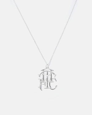 Spurs Adult Sterling Silver Retro Necklace