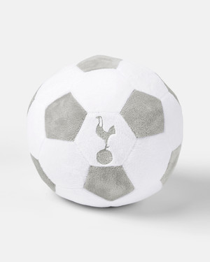 Spurs Baby Plush White And Grey My First Football