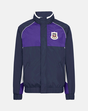 Spurs Heritage Navy And Purple Shower Jacket