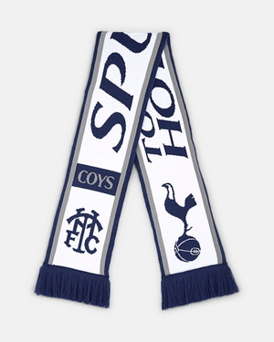 Spurs Kids THFC Navy And White Scarf