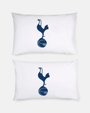 Spurs 2 Set Navy And White Pillow Cases
