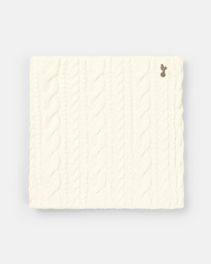 Spurs Womens Cream Snood