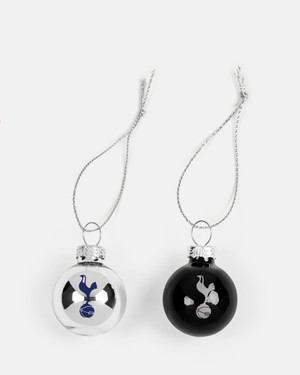 Spurs 10 Pack Boxed Mini Crest Baubles