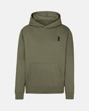 Spurs Mens Snood Green Hoodie