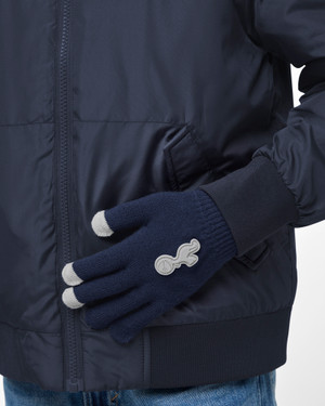 Spurs Kids Navy Touchscreen Gloves Ages 4-7