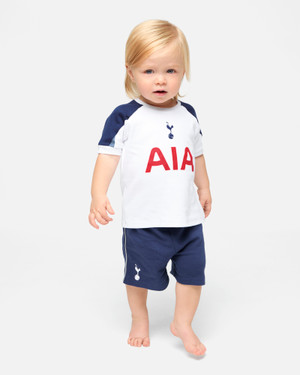 Spurs Baby 2025/26 Home Kit Shorts and T-Shirt Set