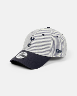 Spurs New Era Navy Contrast Pinstripe 9FORTY Cap