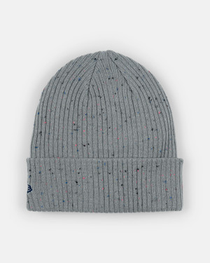 Spurs New Era Grey Fleck Knit Cuff Beanie