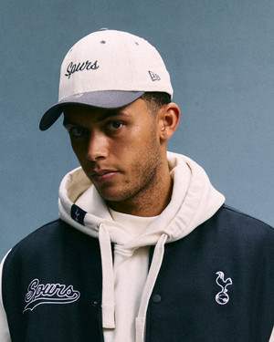 Spurs New Era Cream Cord 9FORTY M Crown Cap