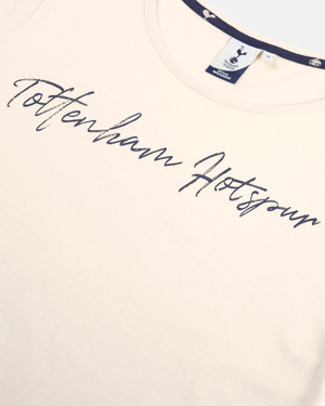 Spurs Womens Navy All Over Print Cockerel Pyjama Set