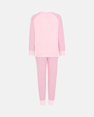 Spurs Kids Pink Colour Block Cockerel Pyjama Set