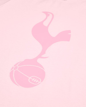 Spurs Kids Pink Colour Block Cockerel Pyjama Set