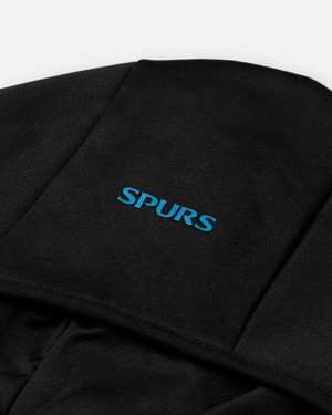 Spurs Kids Black Colour Pop Zip Through Hoodie