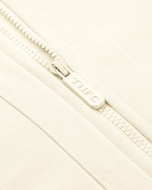 Spurs Heritage Crest Cream Zip Hoodie