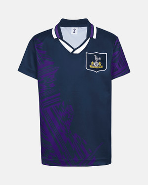 Spurs Kids Retro 1994 Navy Away Shirt