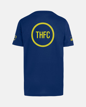 Spurs Nike Youth Blue Third Warm Up T-Shirt 2025/26
