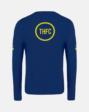 Spurs Nike Mens Navy Third Long Sleeve Warm Up T-Shirt 2025/26