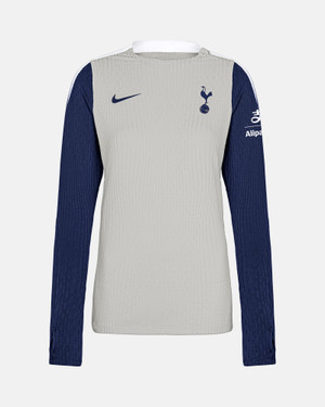 Spurs Nike Womens Grey Elite Womens Crew Drill Top 2025/26