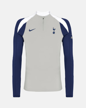 Spurs Nike Mens Grey Drill Top 2025/26