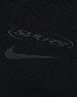 Spurs Nike Mens Black Hoodie 2025/26